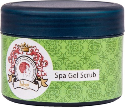 Indrani Spa Gel Scrub For Women Removing Dead Cells 300 Gm Scrub(300 g)