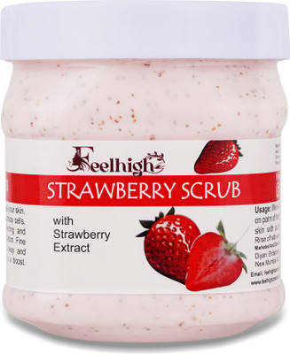 feelhigh cosmetics strawberry face scrub Scrub(500 ml)