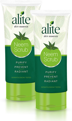 alite Neem Face Scrub with Aloevera Cucumber Extract Fights Breakouts Clear Skin Scrub(70 g)