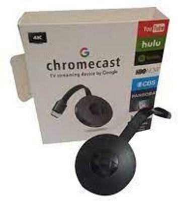 TECHEL kromekast Media Streaming Device (Black) vcd24 Media Streaming Device(Black)