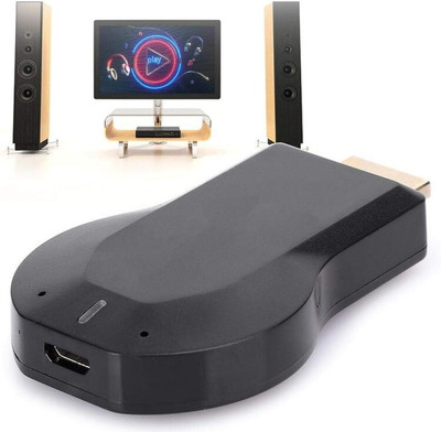 IMMUTABLE ANYKAST WiFi Display Dongle HDMI Media (Black) NBV41 Media Streaming Device(Black)