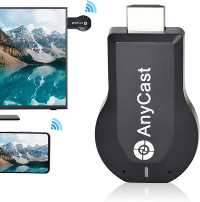 IMMUTABLE AnyKast Wireless WiFi 1080P Display TV Receiver(Black)FCJ12 Media Streaming Device(Black)