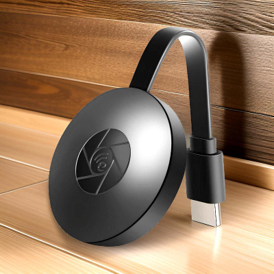 SYARA Smart Streaming: Chromecast HDMI Dongle for Wireless Media Playback V30 Media Streaming Device(Black)