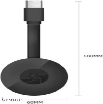 4uonly KhromeKast WiFi HDMI Dongle Wireless Display Media Device (Black)GHY13 Media Streaming Device(Black)