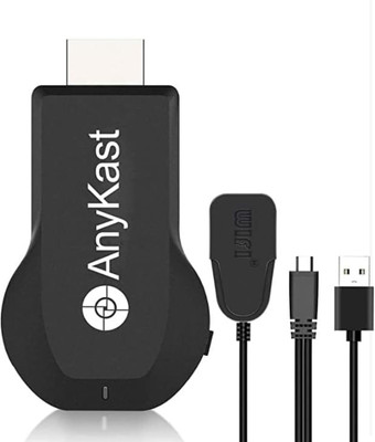 TECHEL ANYKAST WiFi Dongle Streaming (Black) iop4 Media Streaming Device(Black)