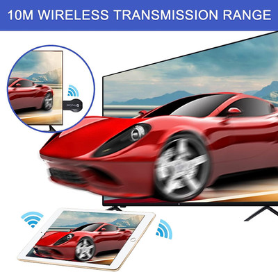 IMMUTABLE AnyKast Wireless WiFi 1080P Display TV Receiver(Black)FCJ10 Media Streaming Device(Black)