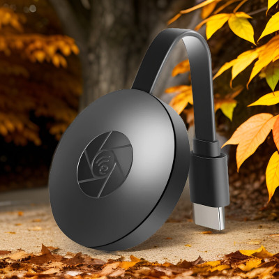 FRONY V39_Chromecast Wireless Media Streaming: Chrome Cast HDMI Dongle Media Streaming Device(Black)