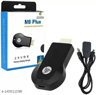 ENMORA ANYKAST WiFi Display Dongle HDMI TV Media Device (Black)FYU19 Media Streaming Device(Black)