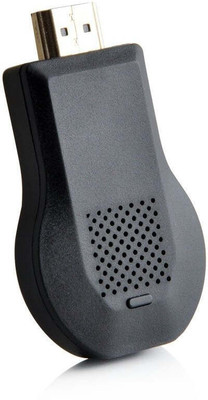 IMMUTABLE Anykast Wireless WiFi Display Adapter Media (Black) kjh28 Media Streaming Device(Black)
