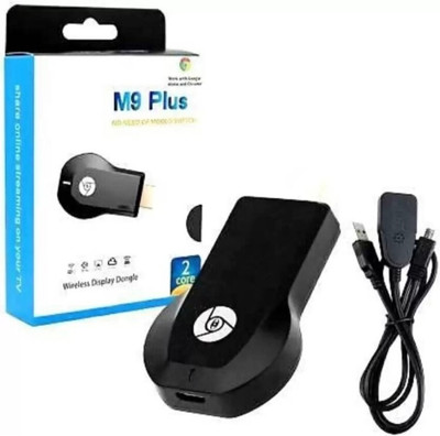 IMMUTABLE ANYKAST WiFi Display Dongle Device Media (Black) plm41 Media Streaming Device(Black)