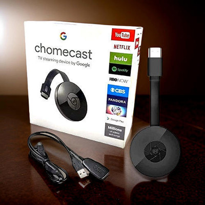SYARA Smart Streaming: Chromecast HDMI Dongle for Wireless Media Playback V26 Media Streaming Device(Black)