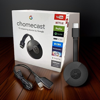 Clairbell Q31_Chromecast Wireless Media Streaming: Chrome Cast HDMI Dongle Media Streaming Device(Black)