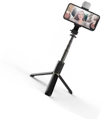 IMMUTABLE Bluetooth Selfie Stick(Black, Remote Included)
