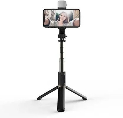 IMMUTABLE Bluetooth Selfie Stick(Black, Remote Included)