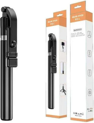 IMMUTABLE Bluetooth Selfie Stick(Black, Remote Included)