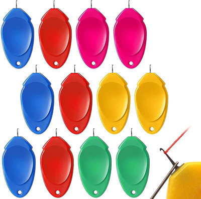 KHUSHA CREATIONS 10 Pcs Needle Threader Set for Hand Sewing, Embroidery & Machine Needles