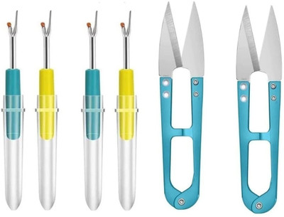 AWESOME STORE Sewing Thread Cutter Thread Cutter Scissors With Seam Ripper Set of 6 Sewing Kit