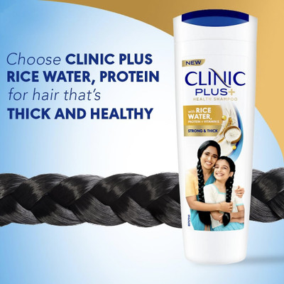 Clinic Plus shampo with Rice water Protein and Vitamin E 171m(171 ml)