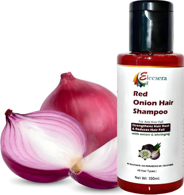 Elecsera Red Onion Shampoo for Hair Growth | Onion Shampoo for Hair Fall Control(100 ml)