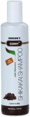 Bakson Shikakai Shampoo With Aloevera (Pack Of 2)(150 ml)