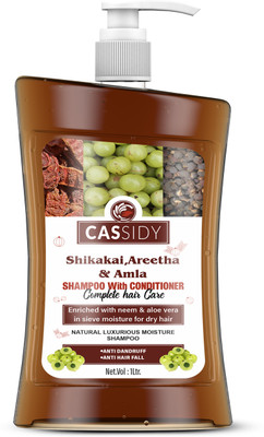 Cassidy Shikakai,Areetha & Amla Shampoo With Conditioner Pack Of 1x1 L(1000 ml)
