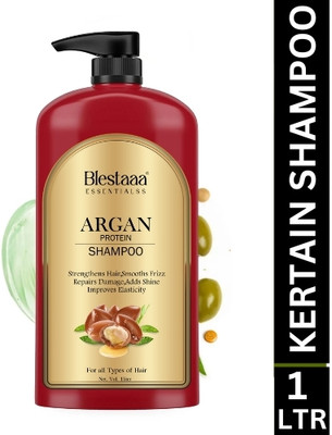 blestaaa essentialss Nourishing Argan Shampoo for Silky, Smooth Hair – 100% Sulfate-Free(1 L)
