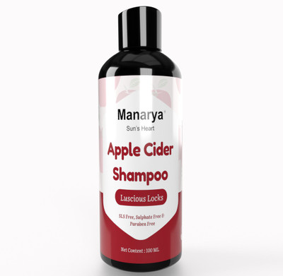 Manarya Sun's Heart Anti Hair Fall Shampoo with Apple Cider Vinegar(100 ml)