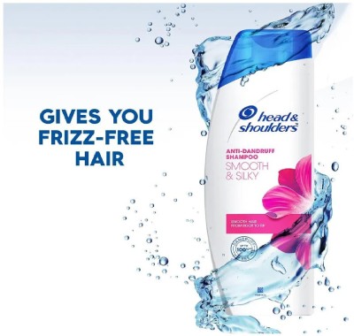 HEAD & SHOULDERS ANTI-DANDRUFF SMOOTH & SILKY SHAMPOO 340ML SET 1(340 ml)