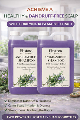 blestaaa essentialss Rosemary Hair Growth Shampoo - Enriched with Methi Dana |(2 L)