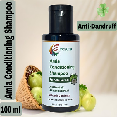Elecsera Amla Bhringraj Shampoo for Hair-fall Control Dandruff Control for Men and Women(100 ml)