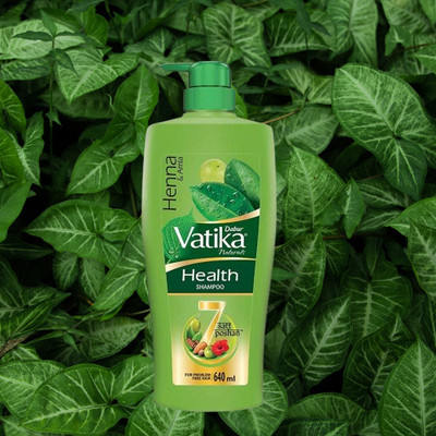 DABUR VATIKA Health Shampoo Heena & Amla Pack of 2(640 ml)