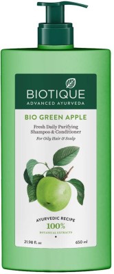 BIOTIQUE Bio Green Apple Shampoo(650 ml)