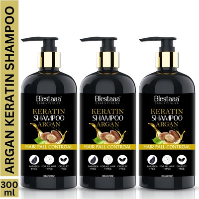 blestaaa essentialss Moroccan Argan Oil Shampoo For Frizz Free, Soft Hair. With Argan Oil For Hair.(900 ml)