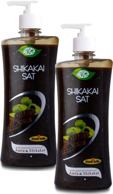 MEGHDOOT Herbal Shikakai Ayurvedic Shampoo 200ml (Pack of 2)(400 ml)