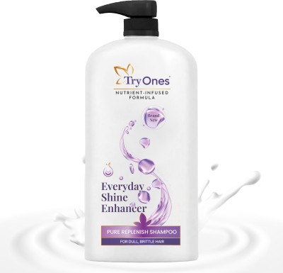 Tryones Everyday Shine Enhancer Pure Replenish Shampoo(1000 ml)