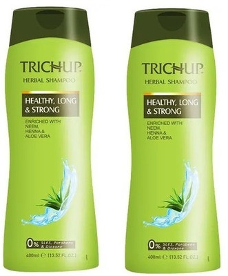 VASU Trichup Healthy Long & Strong Shampoo 400 ml Pack of 2(800 ml)