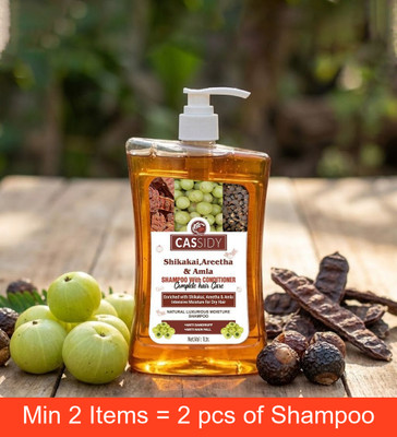 CASSIDY Shikakai Shampoo With Conditioner(1000 ml)