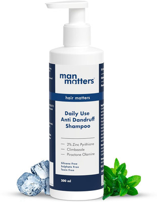 Man Matters Daily use Anti Dandruff Shampoo | Tea tree , Neem oil & menthol(200 ml)