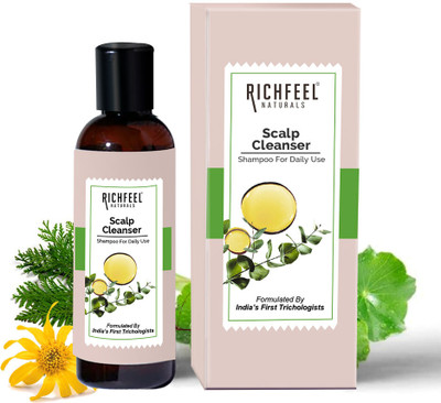 RICHFEEL Scalp Cleanser/Shampoo|Dandruff Control|Healthy Scalp|SulfateFree|100ml(100 ml)