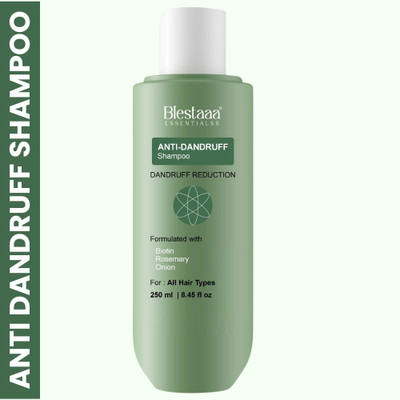 blestaaa essentialss ANTI DANDURUFF SHAMPOO | Strengthens & Improves Hair Ensure Shine..(250 ml)