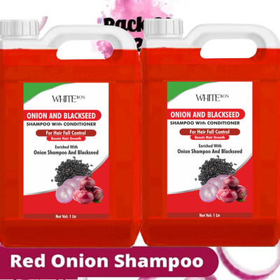 white bon Onion Shampoo for Hair Growth & Hair Fall Control with Onion & Plant Keratin(2000 ml)