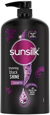 SUNSILK STUNNING BLACK SHINE SHAMPOO (1 L X 1 PACK)(1 L)