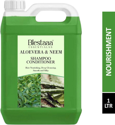 Blestaaa Essentialss ALOVERA SHAMPOO FOR MEN AND WOMEN.(1 L)