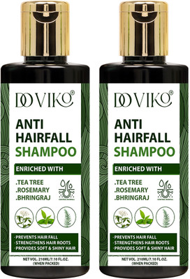 Doviko Anti-Hair Fall Shampoo - Pack of 2(420 ml)