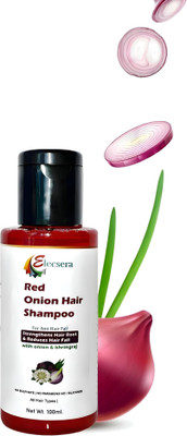 Elecsera Onion Shampoo for Hair Growth, Hair Fall Control with Red Onion Seed Oil Extract(100 ml)