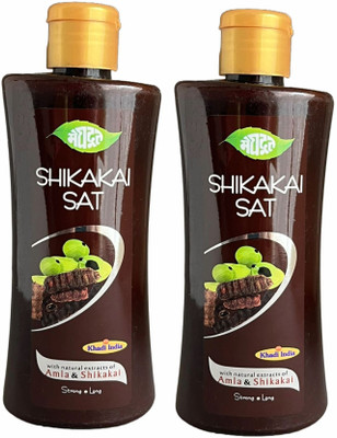 MEGHDOOT Herbal Shikakai Ayurvedic Shampoo 200ml (Pack of 2)(400 ml)