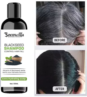 SOMWRITA Blackseed and Nettle Leaf Shampoo for Hair Regrowth(100 ml)