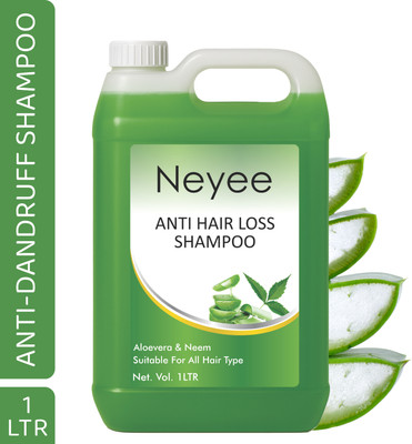 Neyee Aloe Vera & Neem Shampoo | Anti-Dandruff & Scalp Care for Healthy Hair(1 L)
