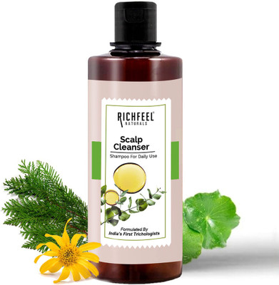 RICHFEEL Scalp Cleanser/Shampoo|Dandruff Control|Healthy Scalp|SulfateFree|500ml(500 ml)
