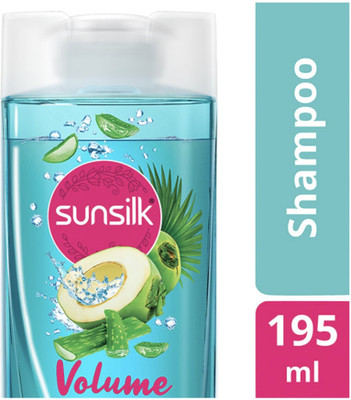 SUNSILK Coconut Water and Aloe Vera Shampoo 195mls(195 ml)